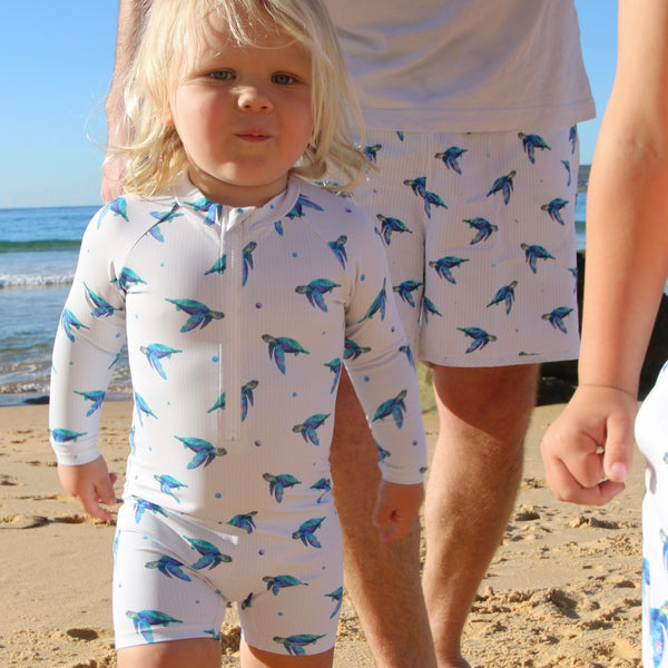 Short One Piece - Sea Turtle