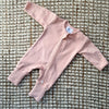 Warm Zippy Romper | Blush