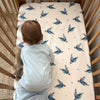 Jersey Cotton Cot Sheet | Sea Turtles