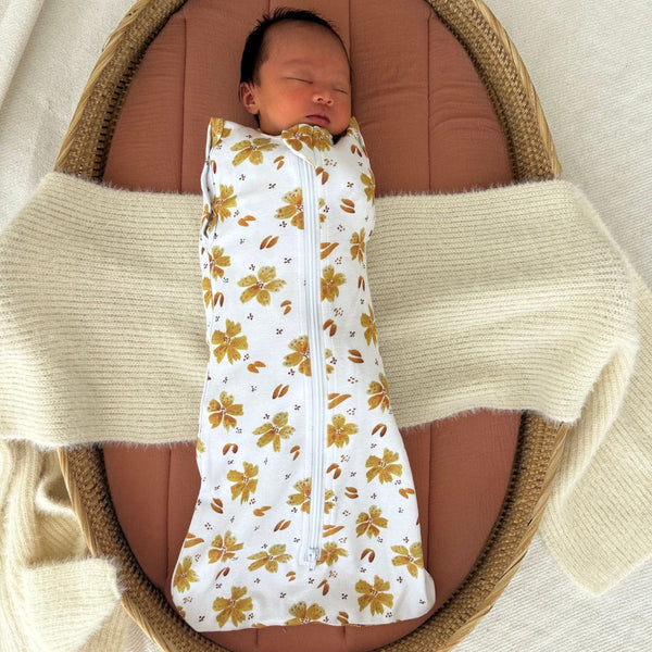 Newborn Cotton Sleeping Bag 1.0 TOG - Summer Blooms