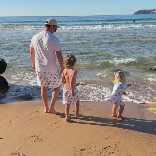 Matching Archie Board Short - Sea Turtle