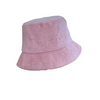 Terry Towelling Bucket Hat | Blush