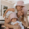 Terry Towelling Bucket Hat | Blush