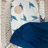 Knit Baby Blanket | Sea Glass