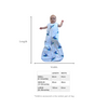 2.5 TOG Sleeveless Cotton Sleeping Bag  | Sea Turtles