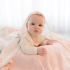 Knit Baby Blanket | Dusty Pink