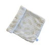 Organic Bamboo Cotton Swaddle + Cot + Bassinet Sheet Set - Gold Fern