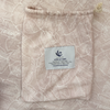 Jersey Cotton Cot Sheet - Pink Palm
