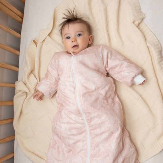 Winter Sleeping Bag 2.5 TOG - Pink Palm